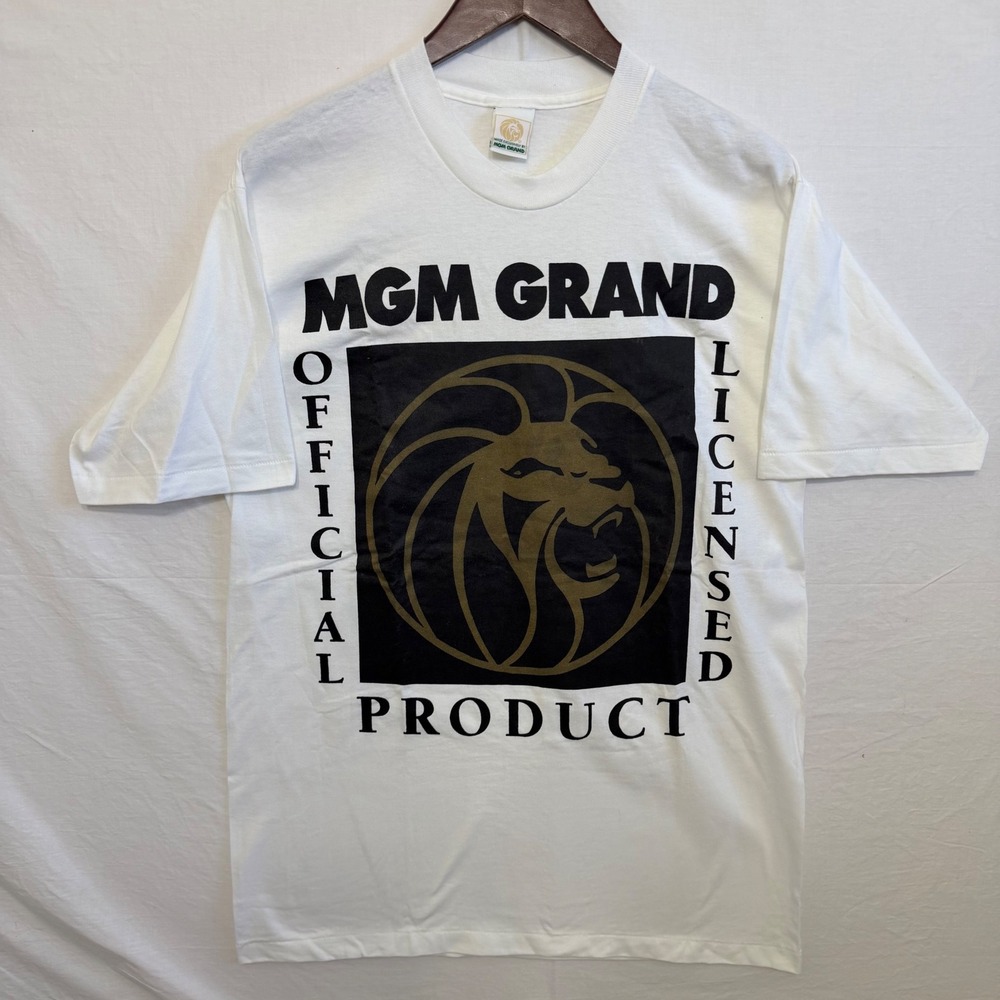 Vintage 1993 MGM Grand Las Vegas T Shirt Large Official‎ Licensed USA Casino